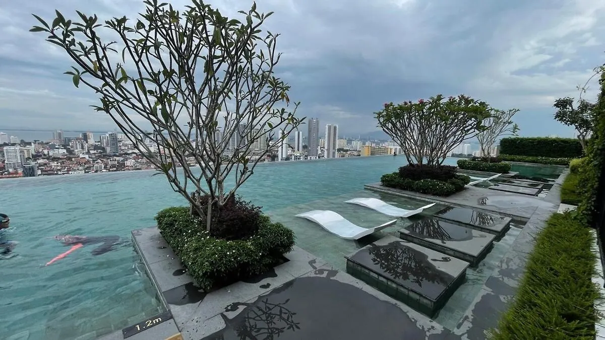 Luxury 2Br Sunnysuite Sky Pool Breathtaking Views Τζωρτζ Τάουν Διαμέρισμα
